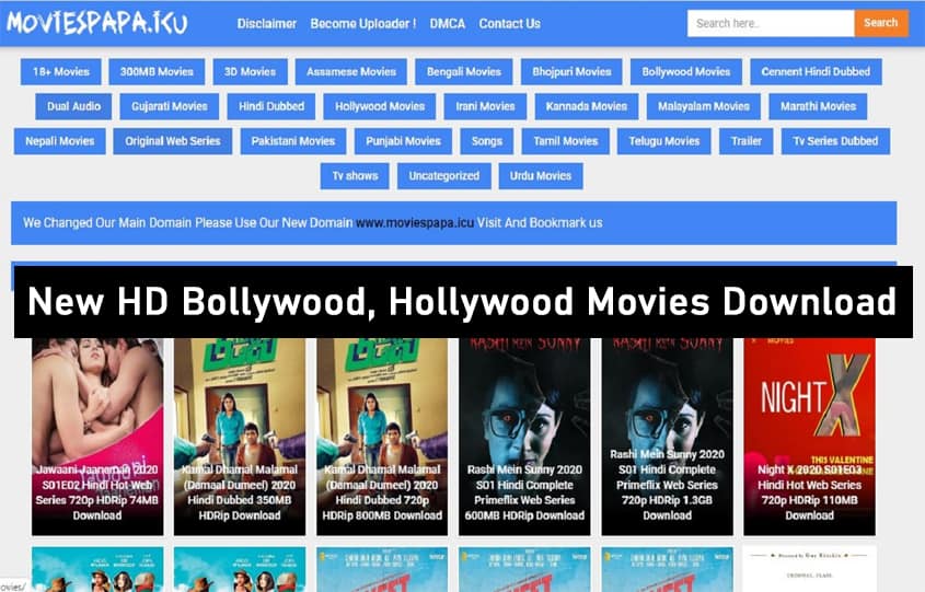 Moviespapa Website