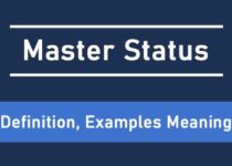 master status